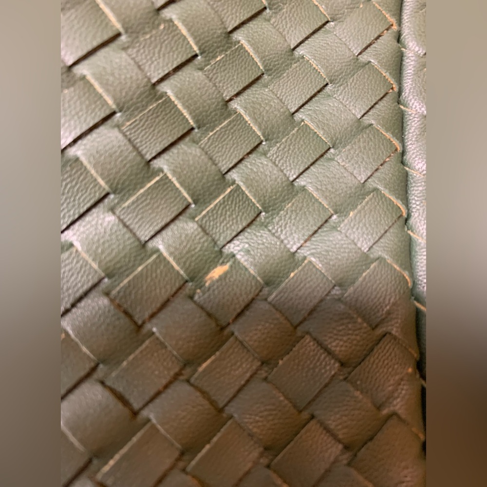 Green Woven Hobo Tote Bag - Picture 12 of 12